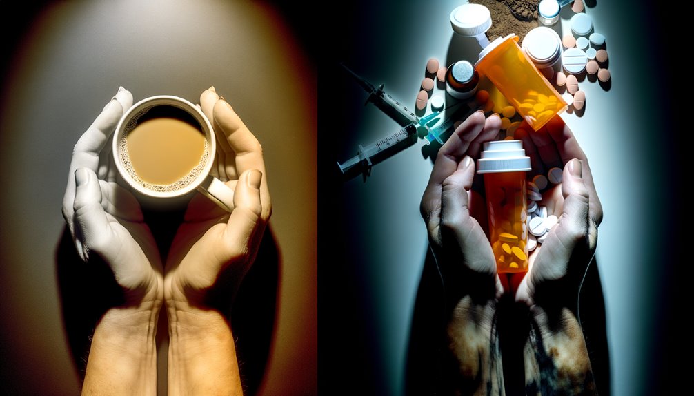 dependence versus addiction explained